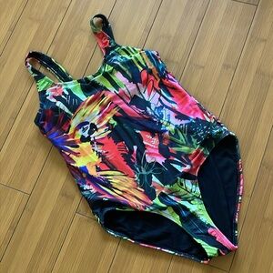 Parrot Splash Art One piece swimwear
